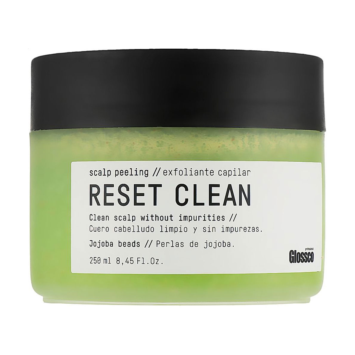 Шампунь-скраб для волосся Glossco Professional Reset Clean, 250 мл